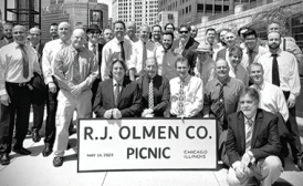 R.J. Olmen group photo