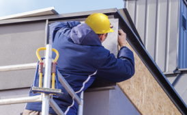 Person working outdoors